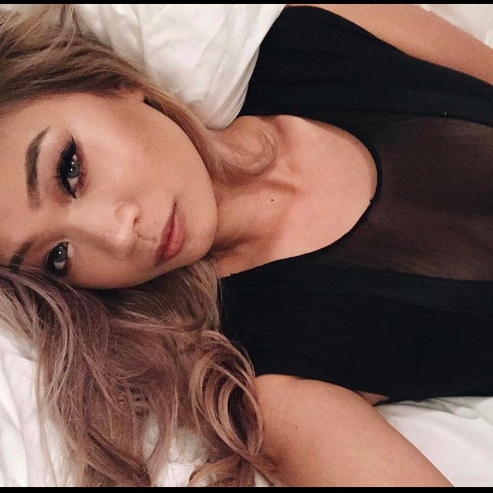 American Apparel Black Bodysuit